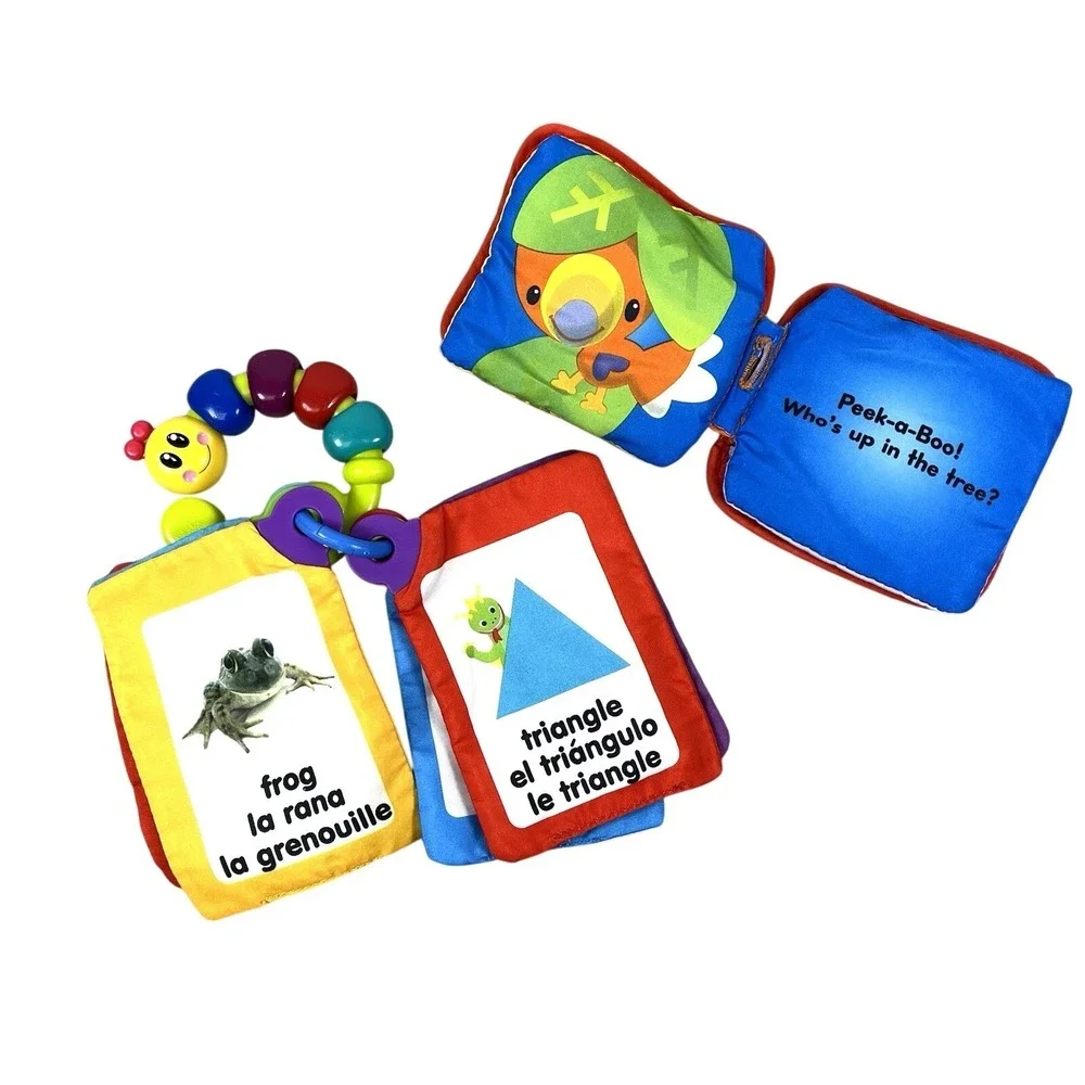 Baby Einstein Activity Mat Replacement Fabric Book and Fisher Price Fabric Book